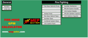 DOWNLOAD FIRE HOSE GPM CALCULATOR IN EXCEL | MEP EXTRA